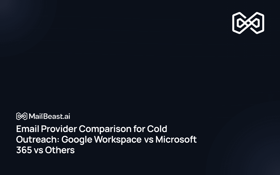 Hero image for: Email Provider Comparison for Cold Outreach: Google Workspace vs Microsoft 365 vs Others