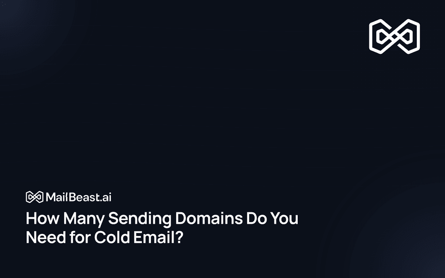 Hero image for: How Many Sending Domains Do You Need for Cold Email?