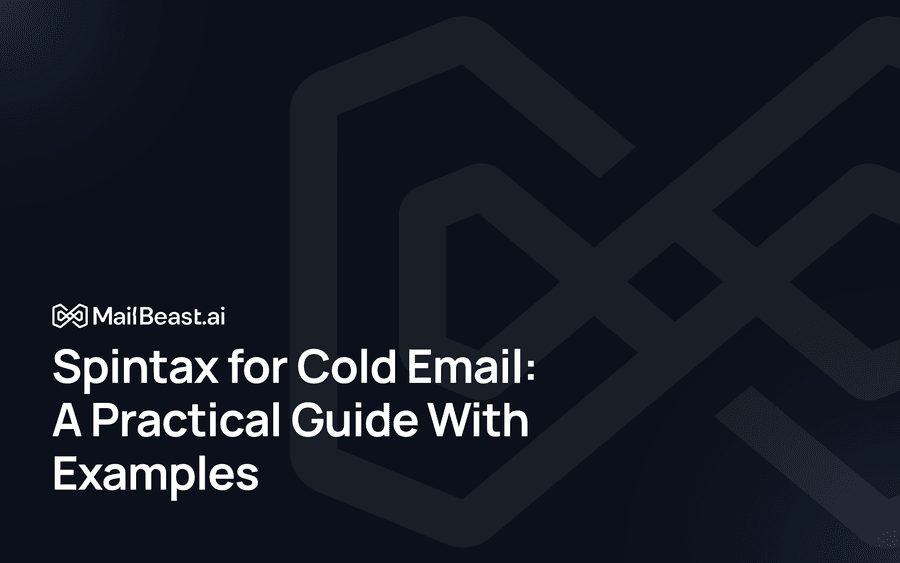 Hero image for: Spintax for Cold Email: A Practical Guide With Examples