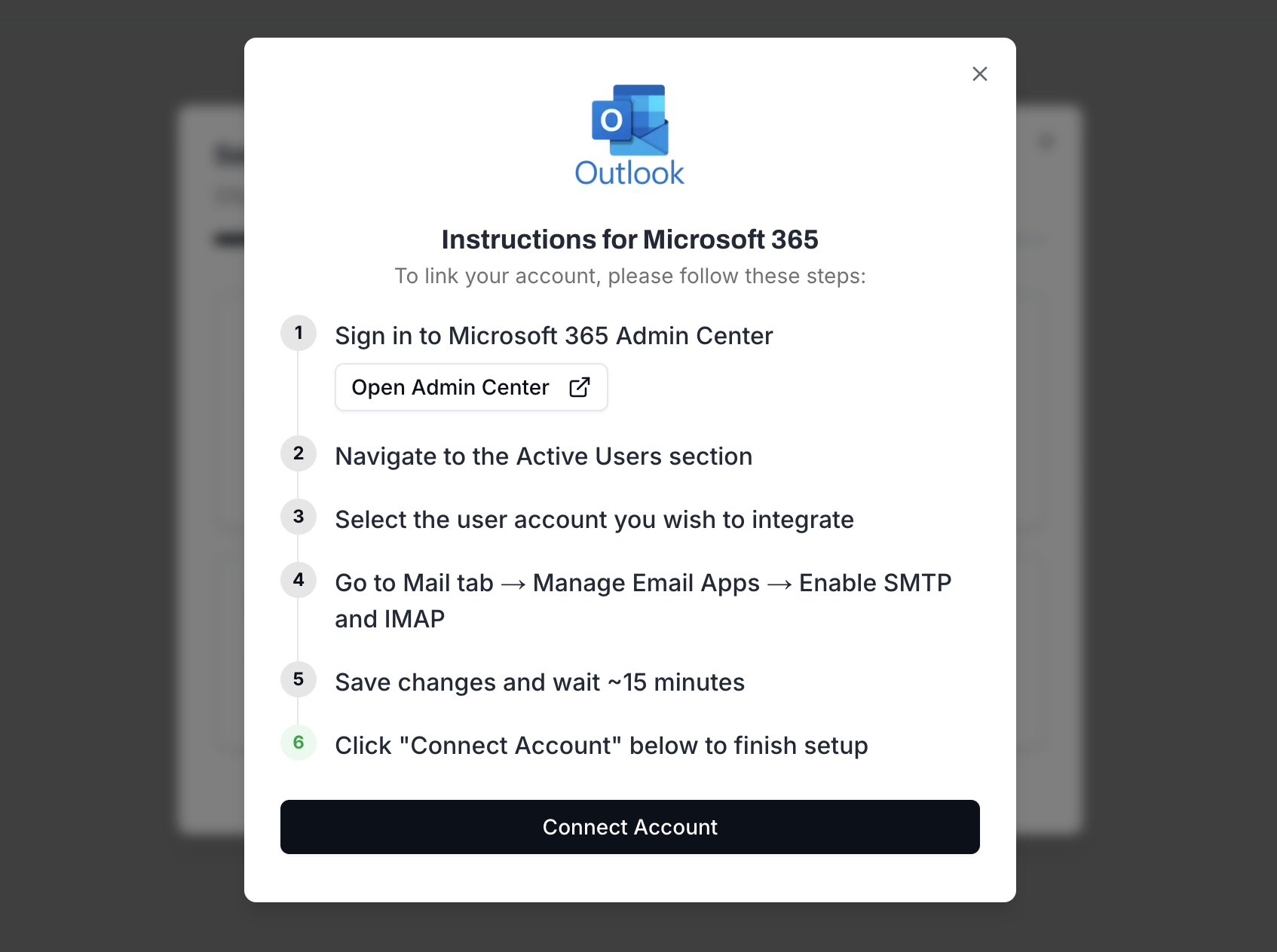 Microsoft — Instructions for Microsoft 365